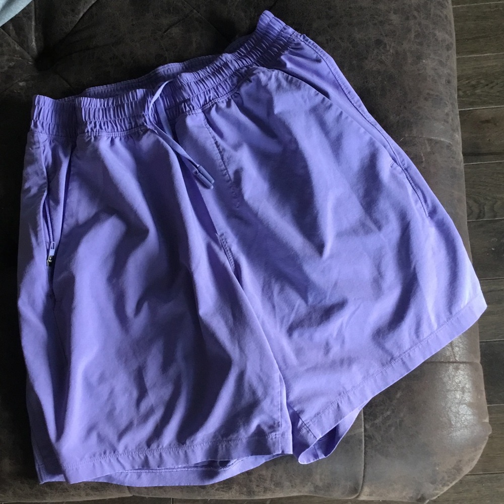 lululemon mens pace breaker linerless Athletic Shorts - Light Lavender
